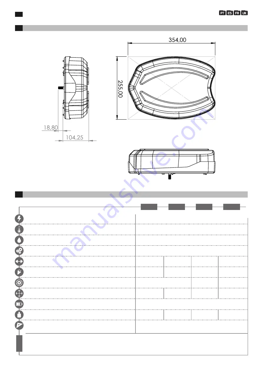 Globmatic FENIX II 1200 User'S And Installer'S Manual Download Page 4