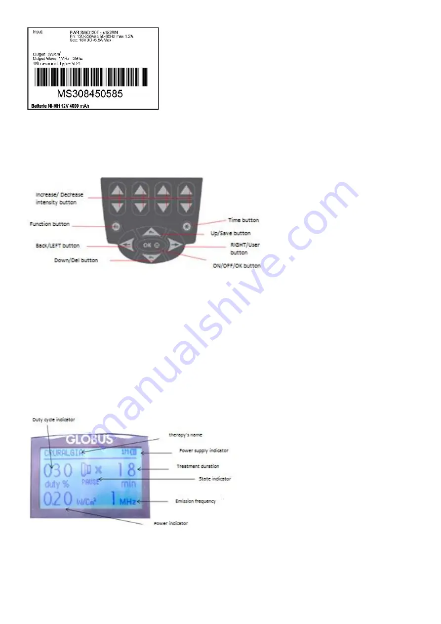 Globus MEDISOUND 1000 Скачать руководство пользователя страница 12