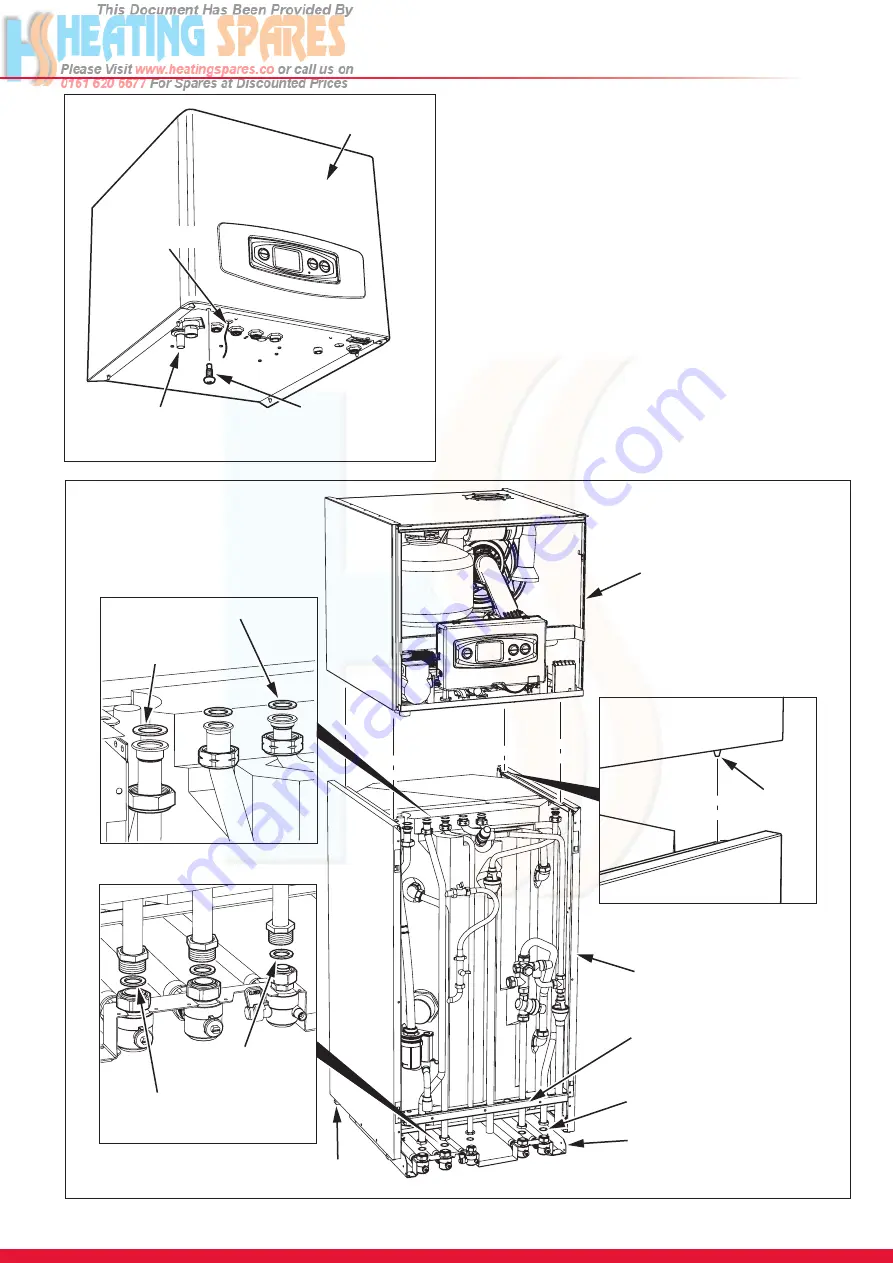 Glow-worm 100sxi Installation And Servicing Manual Download Page 21