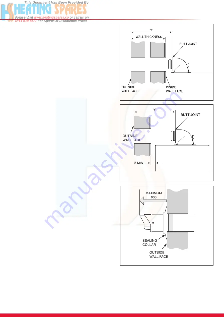 Glow-worm 100sxi Installation And Servicing Manual Download Page 25