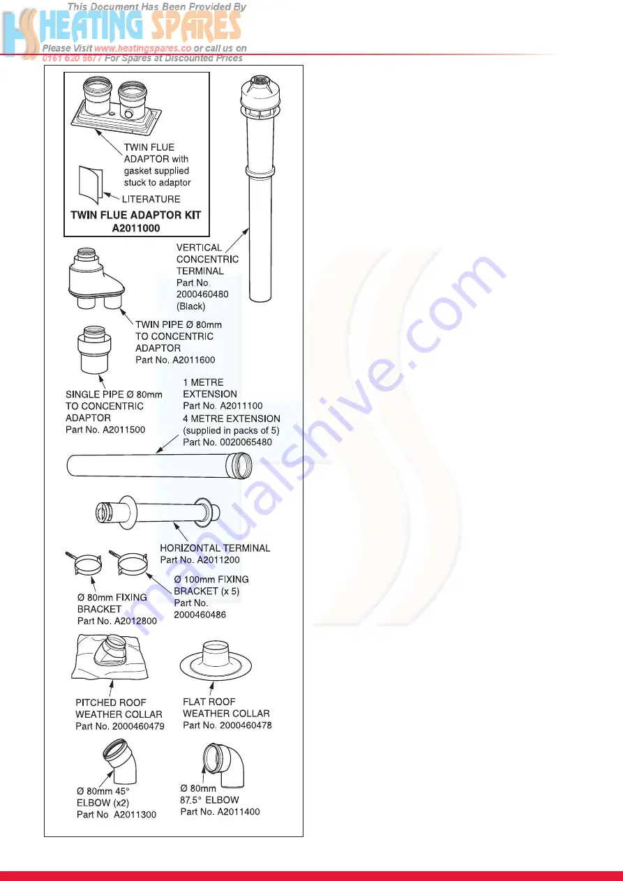 Glow-worm 100sxi Installation And Servicing Manual Download Page 35