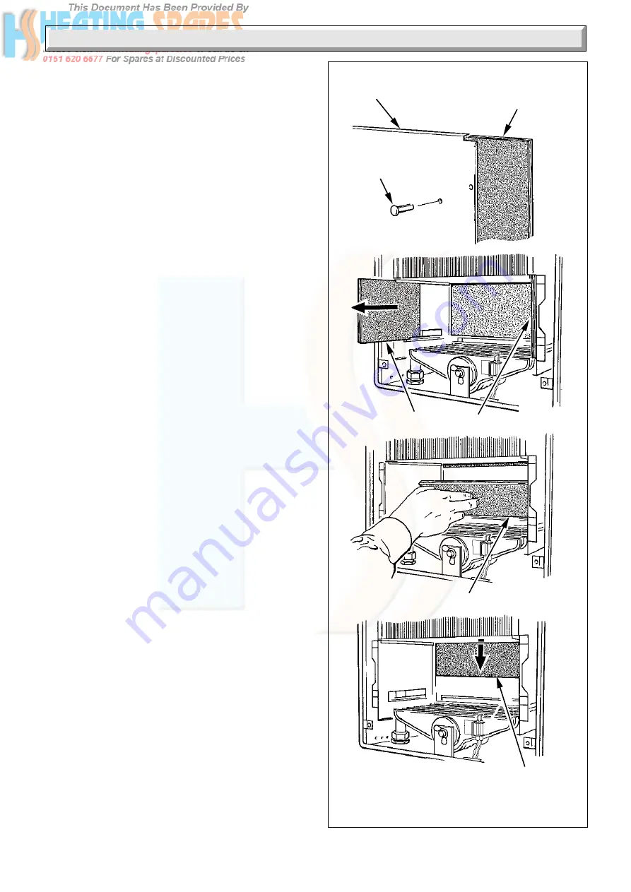 Glow-worm 47 313 18 Instructions For Use Installation And Servicing Download Page 44