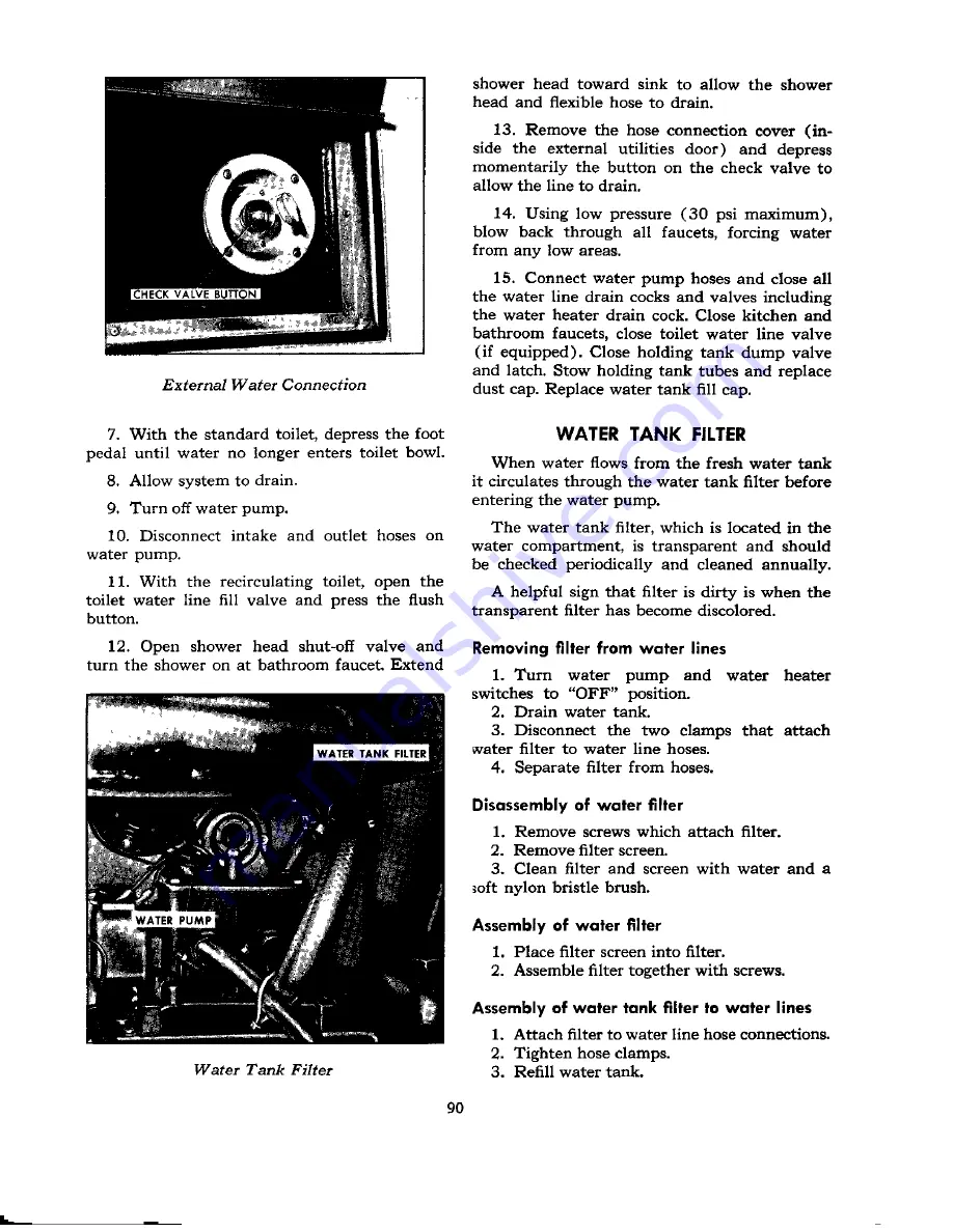 GMC 1975 Motorhome Operating Manual Download Page 96