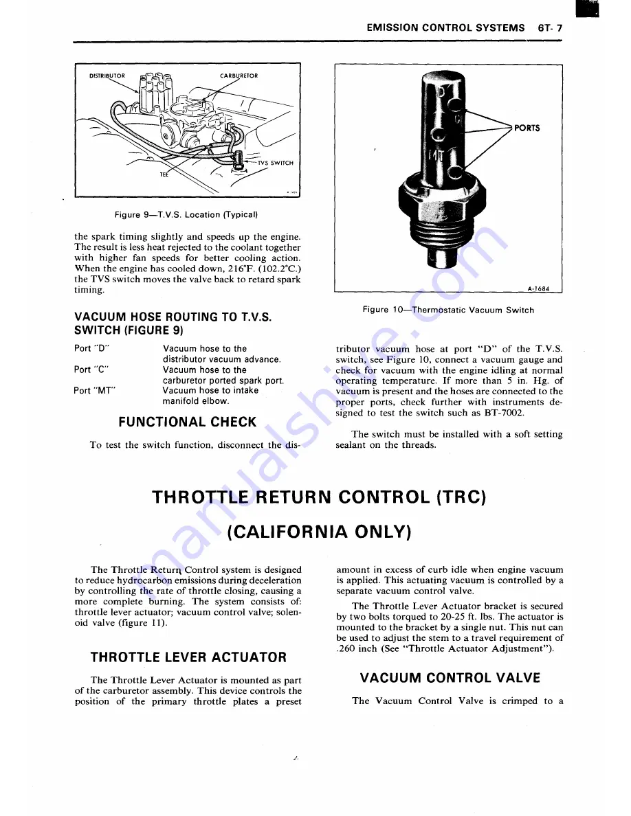 GMC 1975 ZEO 6083 Maintenance Manual Download Page 377