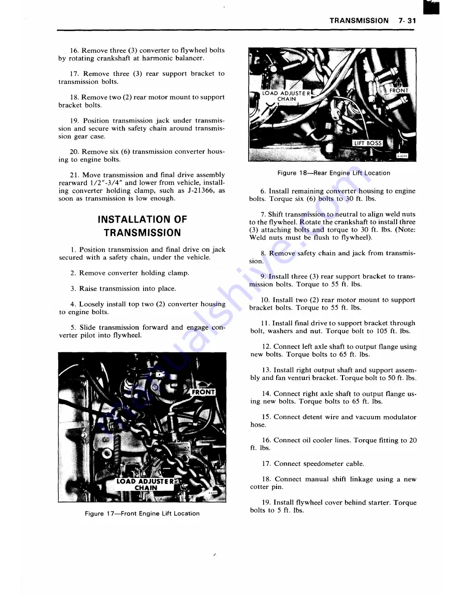 GMC 1975 ZEO 6083 Maintenance Manual Download Page 479