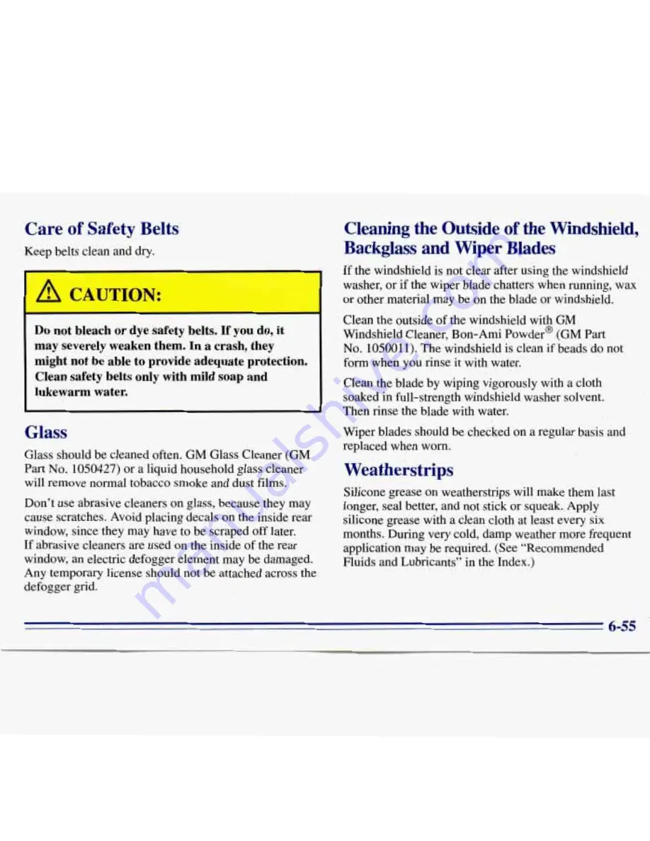 GMC 1996 Suburban Owner'S Manual Download Page 309