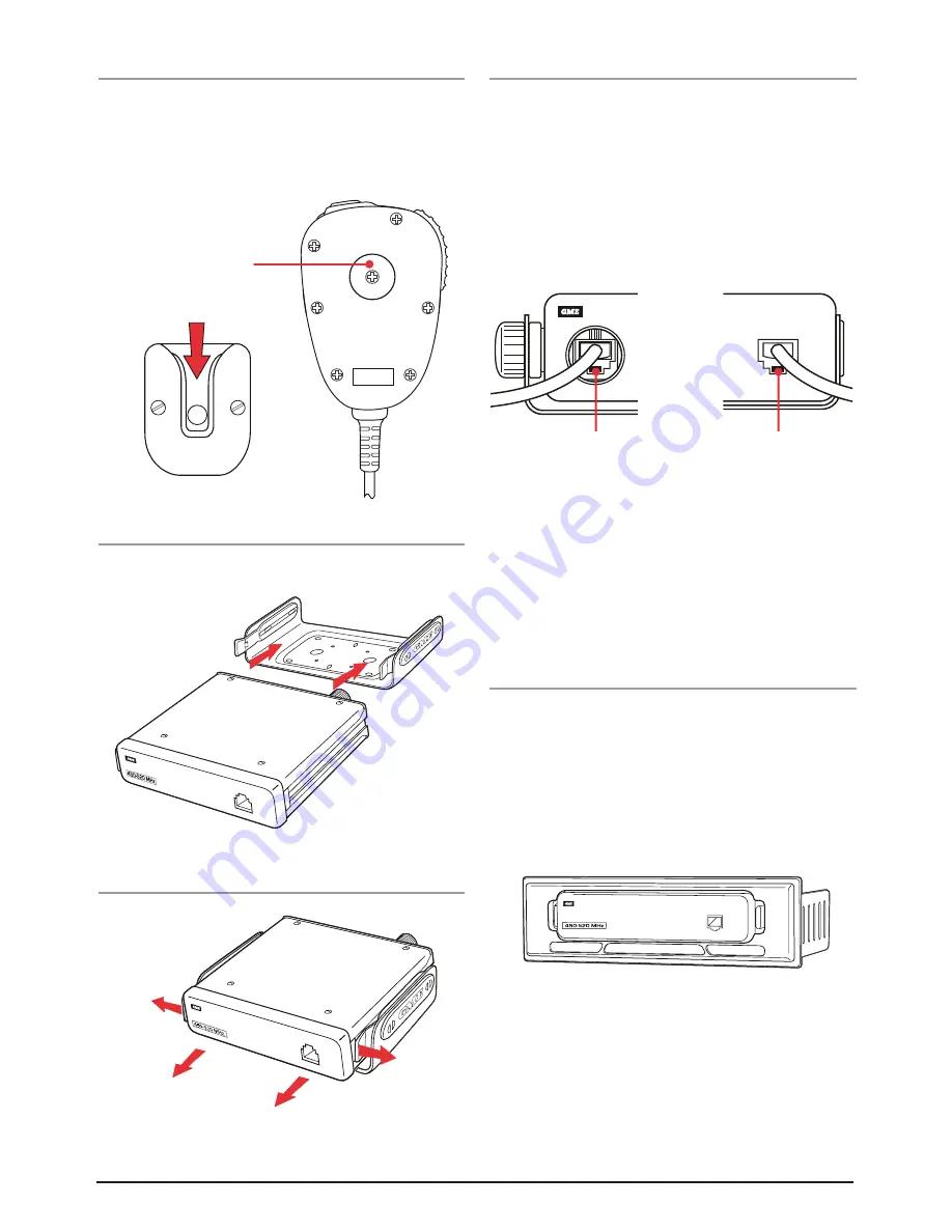 GME MC522BC LCD Microphone Instruction Manual Download Page 21