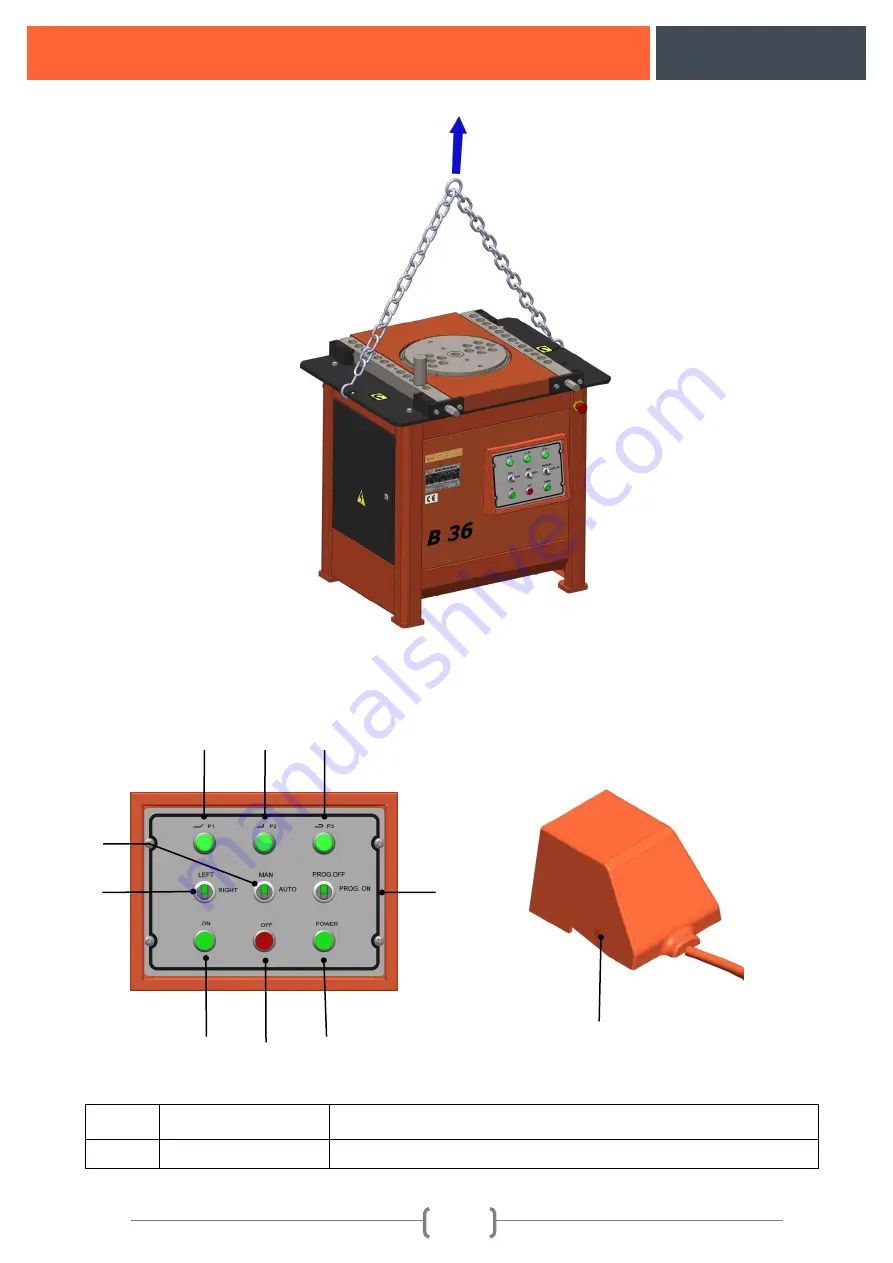 GMS B36 Operating & Maintenance Manual Download Page 14