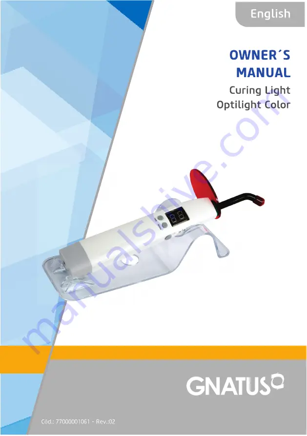 GNATUS Optilight Max Owner'S Manual Download Page 1