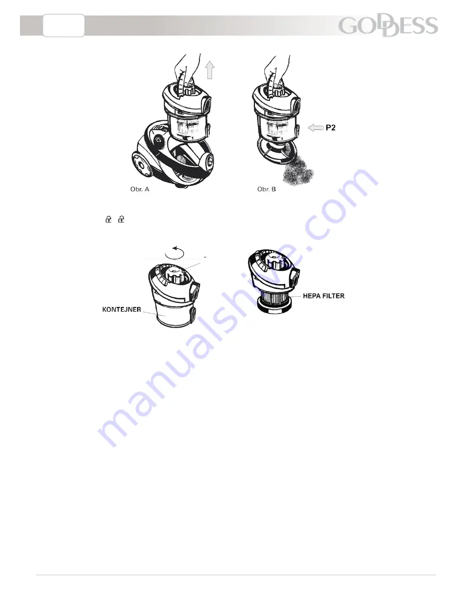 Goddess CL 4201 Instruction Manual Download Page 22