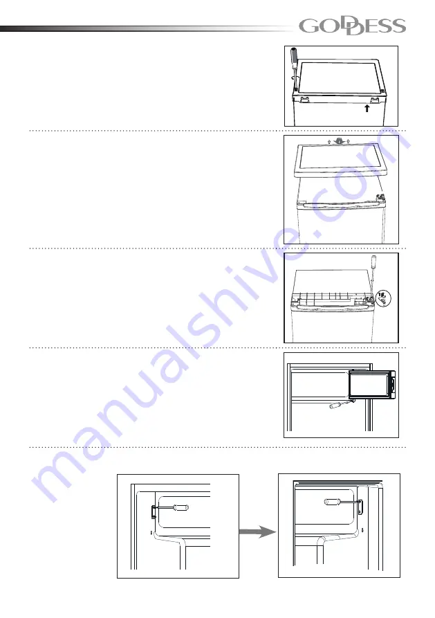 Goddess RSD 0124 GW8F Instruction Manual Download Page 12