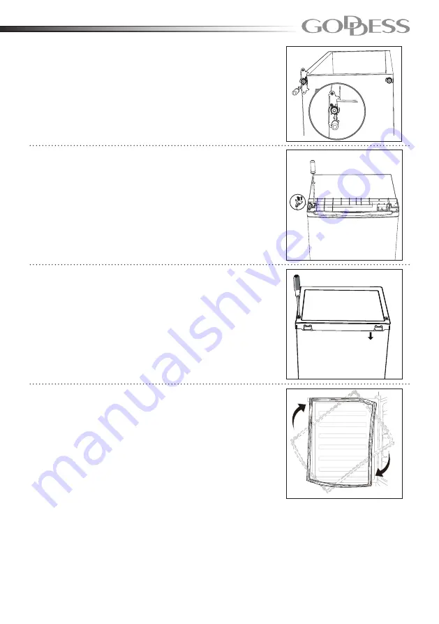 Goddess RSD 0124 GW8F Instruction Manual Download Page 14