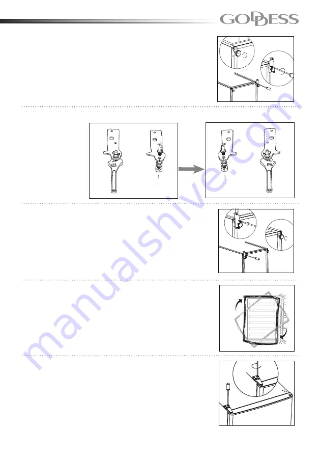 Goddess RSD 083 GW8AF Instruction Manual Download Page 48