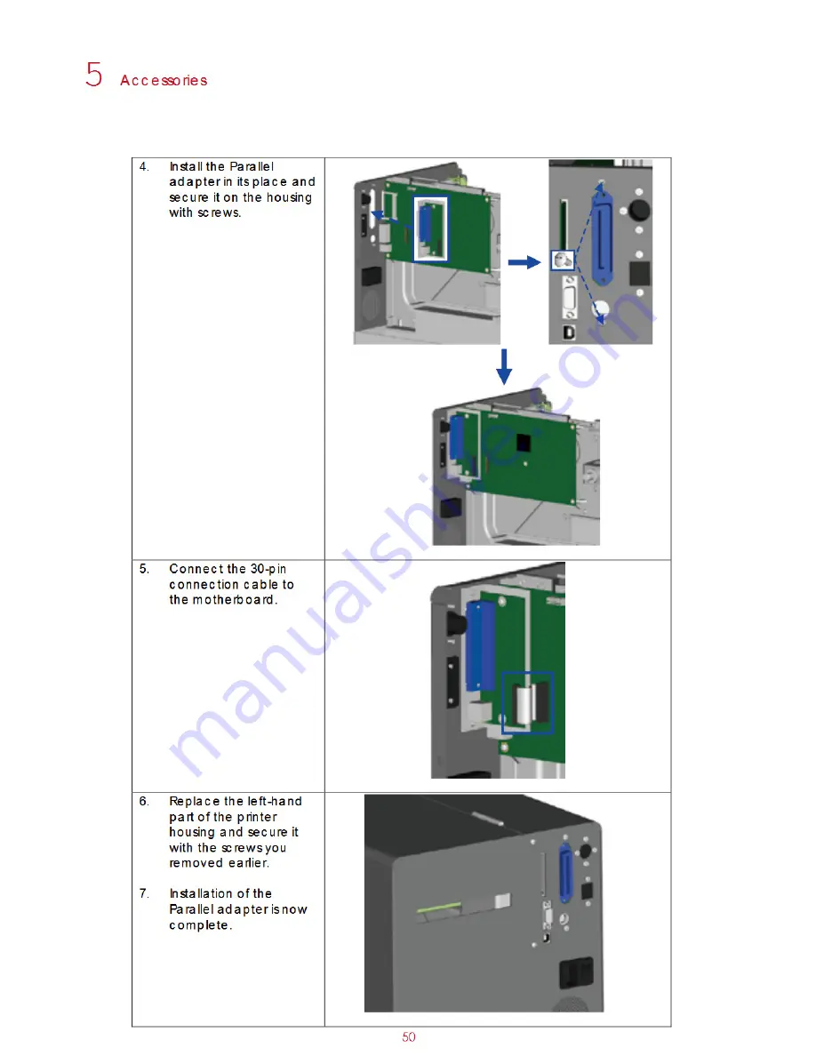 Godex EZ225i User Manual Download Page 54