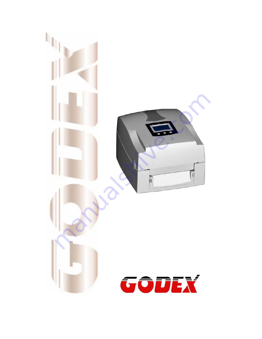 Godex EZPi1000 Series Скачать руководство пользователя страница 1