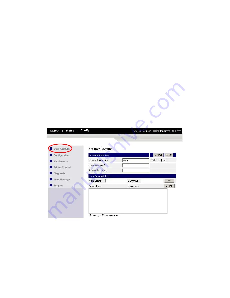 Godex GodexLAN Operation Manual Download Page 22