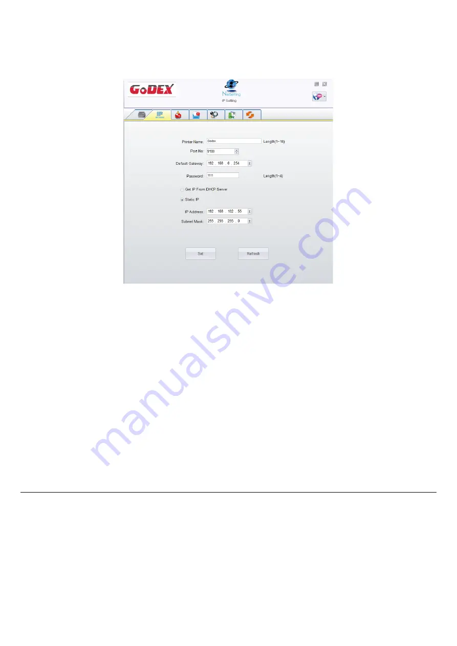 Godex ZX1000i Series User Manual Download Page 41