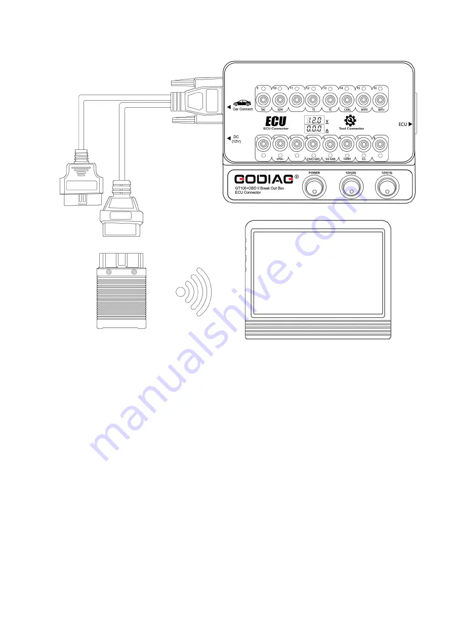 GODIAG GT100+AUTO TOOLS OBD II Скачать руководство пользователя страница 8