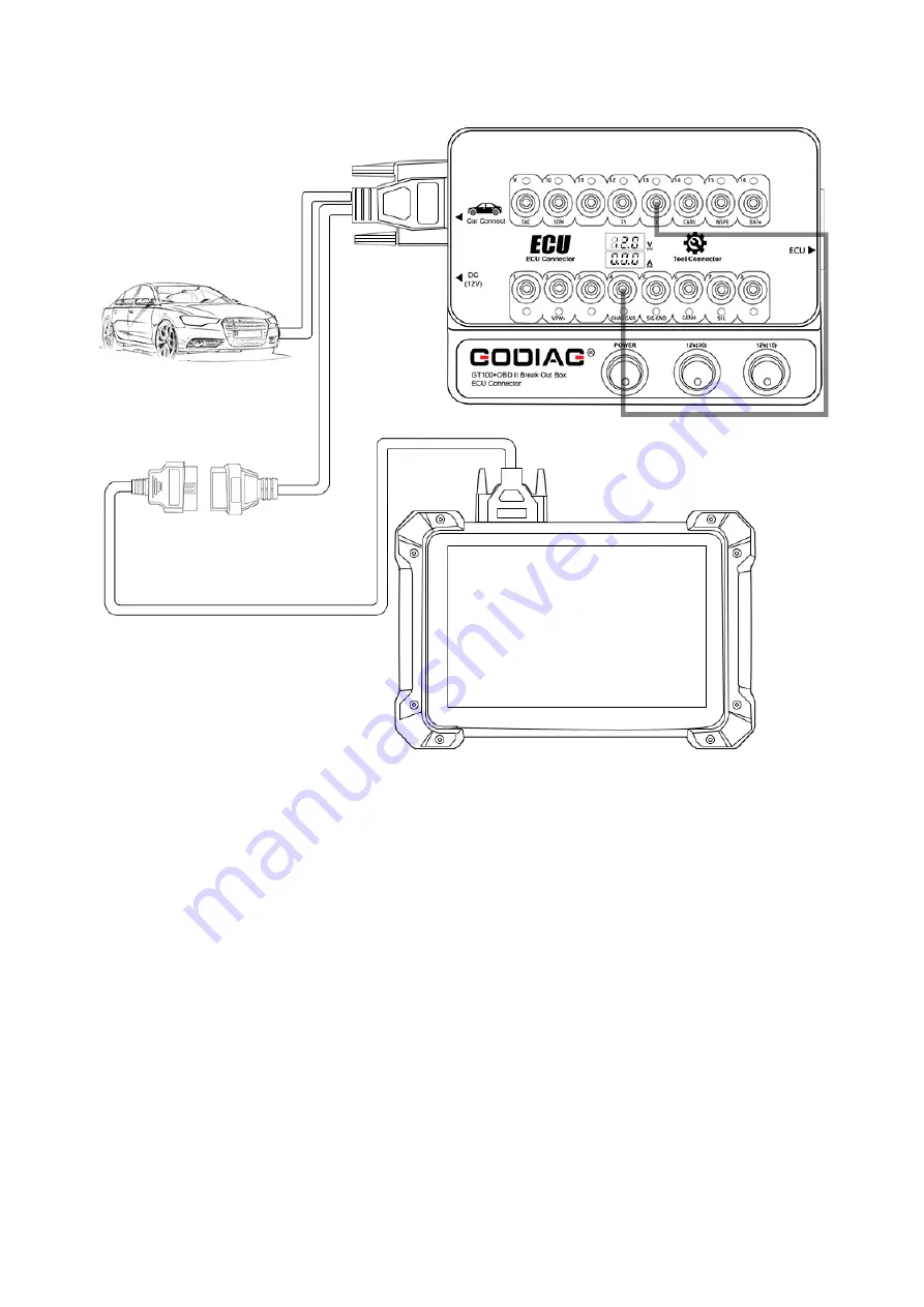 GODIAG GT100+AUTO TOOLS OBD II Скачать руководство пользователя страница 11