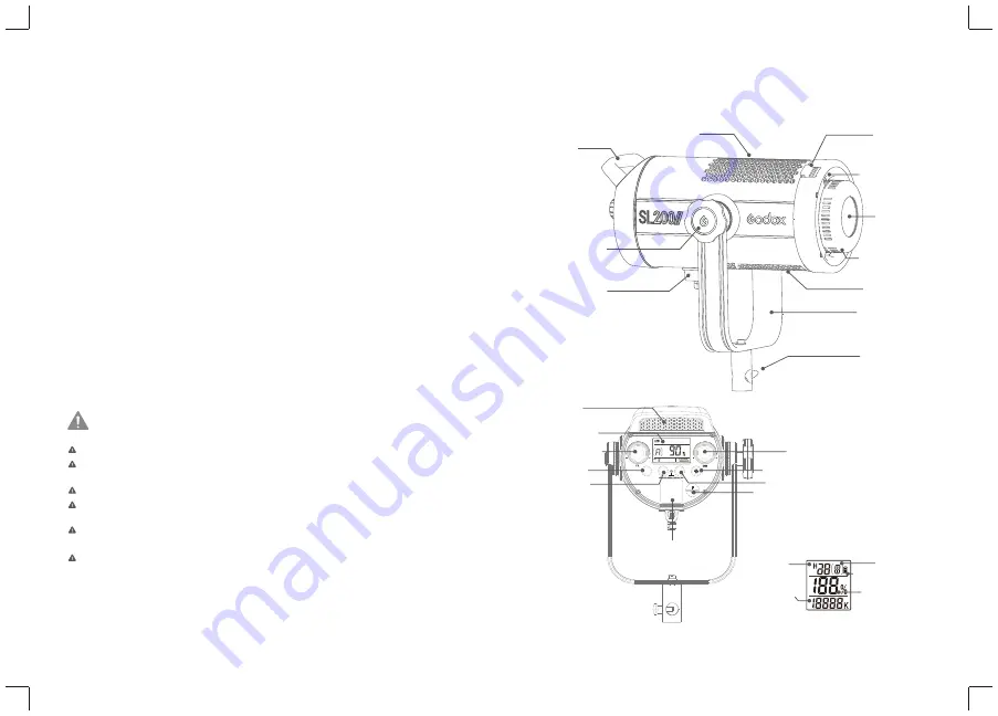 Godox SL Series Instruction Manual Download Page 5