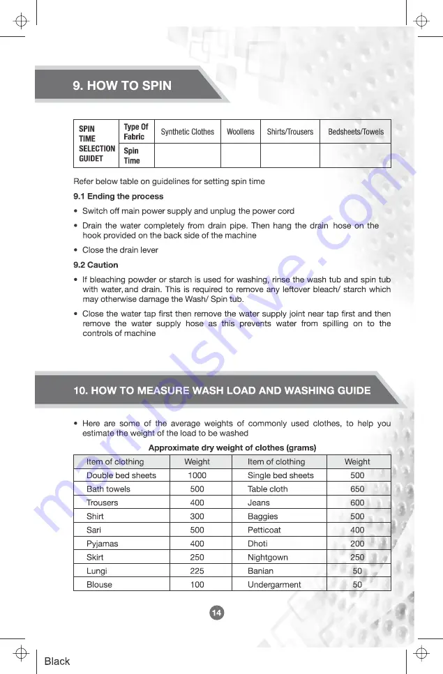 Godrej WSEDGE PRO 85 5.0 PB3 M User Manual Download Page 17