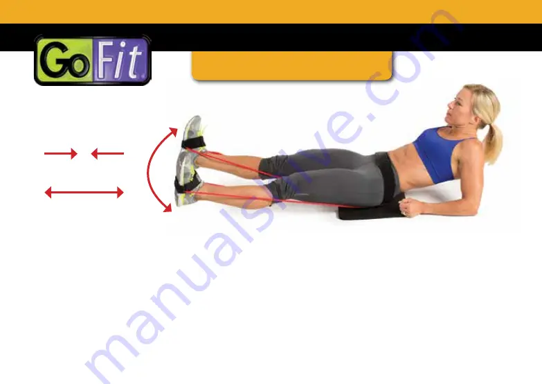 GoFit GLUTE BLASTER Training Manual Download Page 12