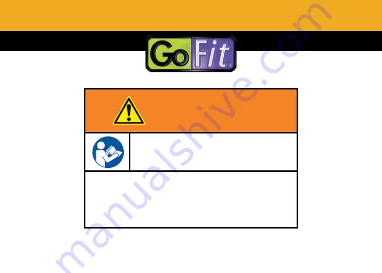 GoFit GO SLIDES Training Manual Download Page 16