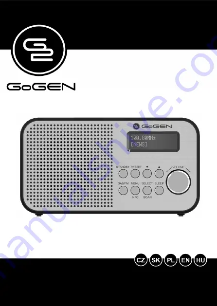 Gogen DAB 300 N User Manual Download Page 1