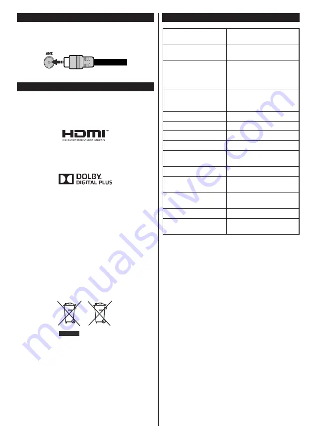 Gogen TVF40N525T Instruction Manual Download Page 6