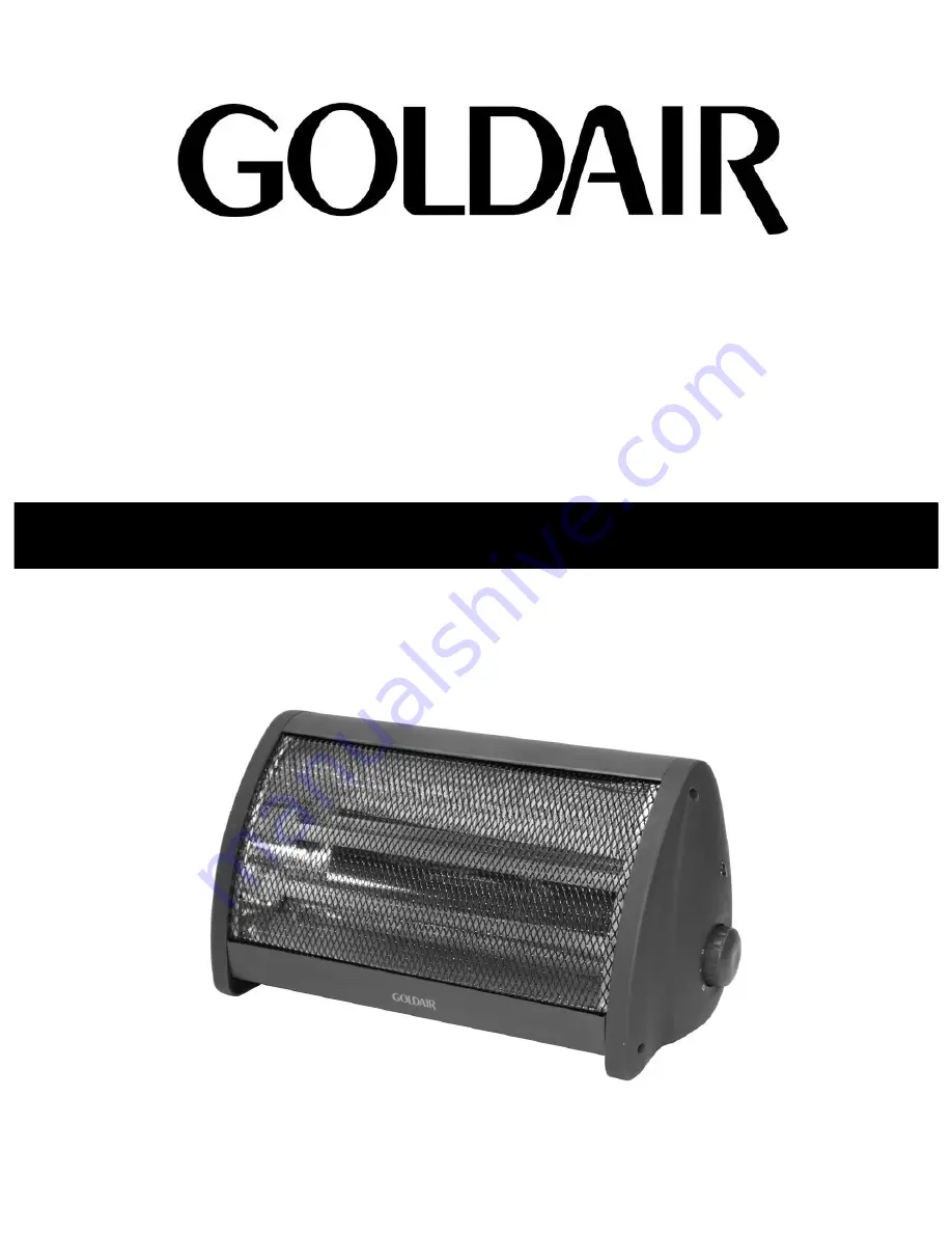 Goldair GIR250 Operating Instructions Download Page 1