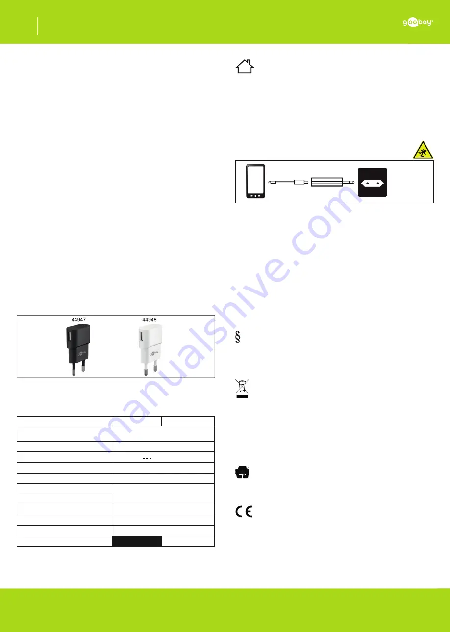 Goobay 44947 User Manual Download Page 4