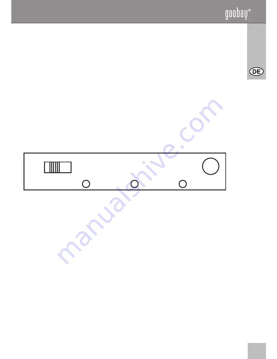 Goobay MW 9168 GS Скачать руководство пользователя страница 5