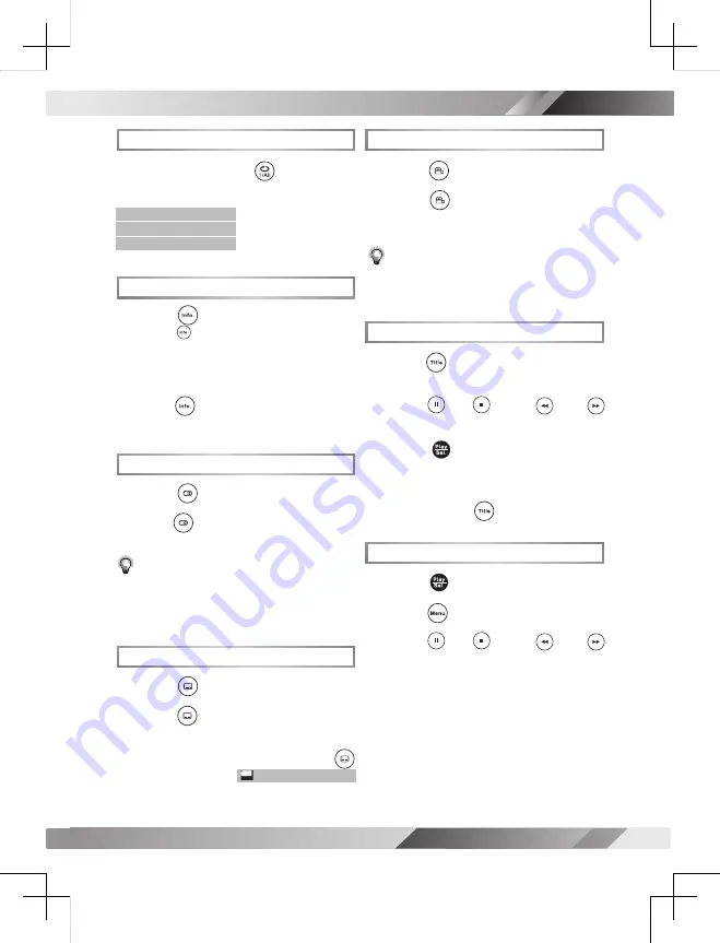 Goodmans GCE67W5DVDK User Manual Download Page 19