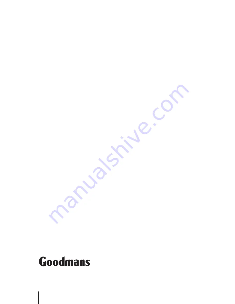 Goodmans GCR1880DAB User Manual Download Page 24