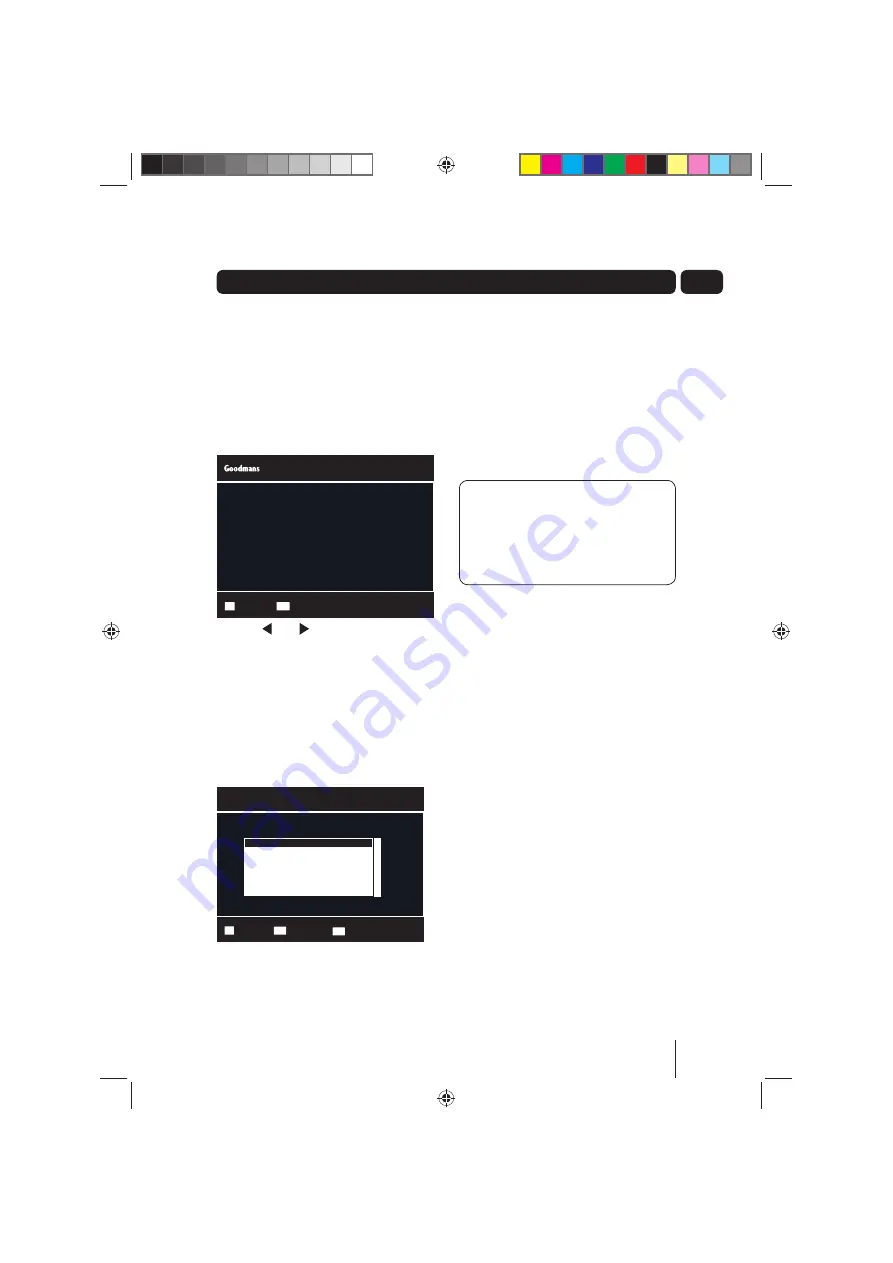 Goodmans GD11FVRSD32 User Manual Download Page 11