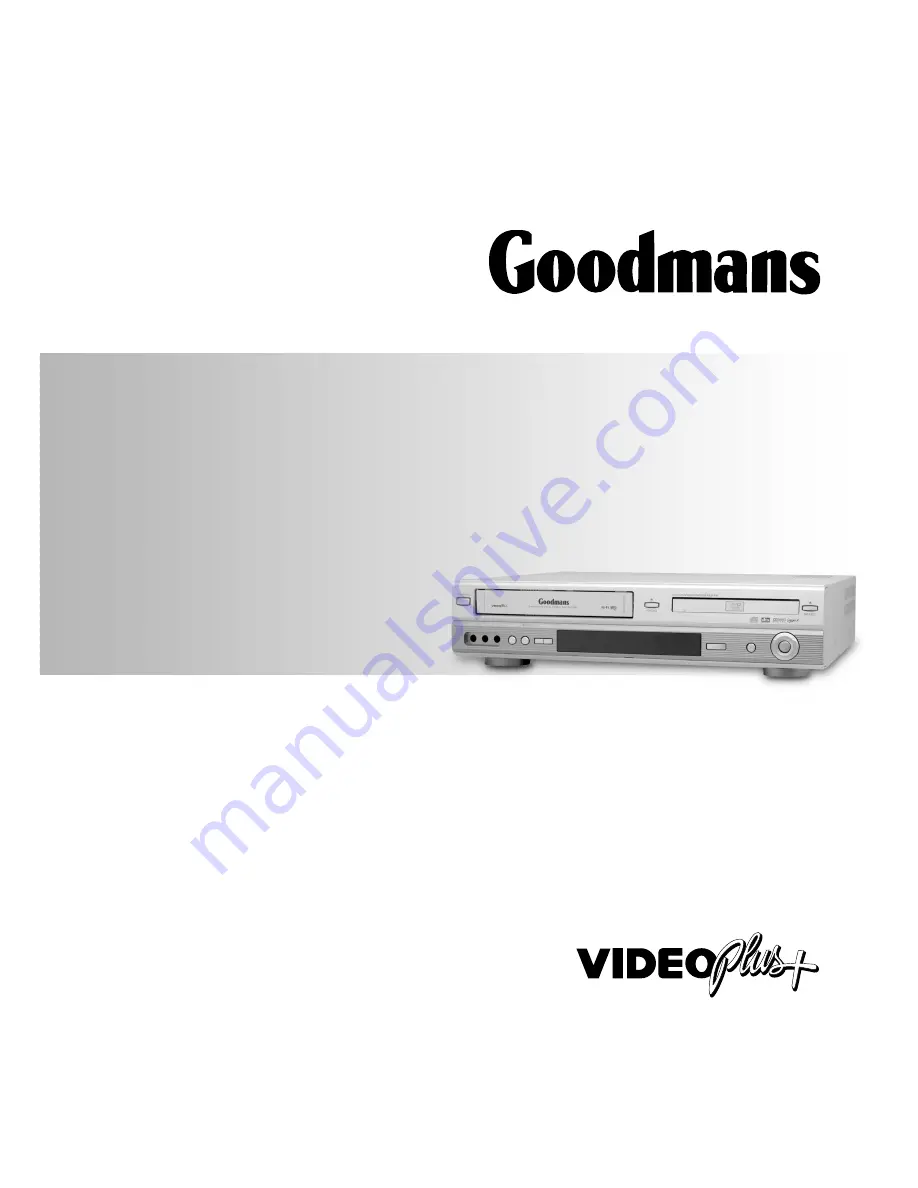 Goodmans GDVD145VCR User Manual Download Page 1