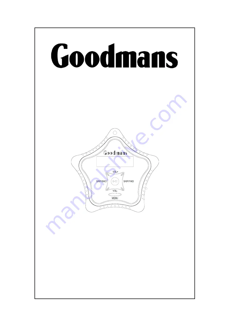 Goodmans GMP31M2 Instruction Manual Download Page 1