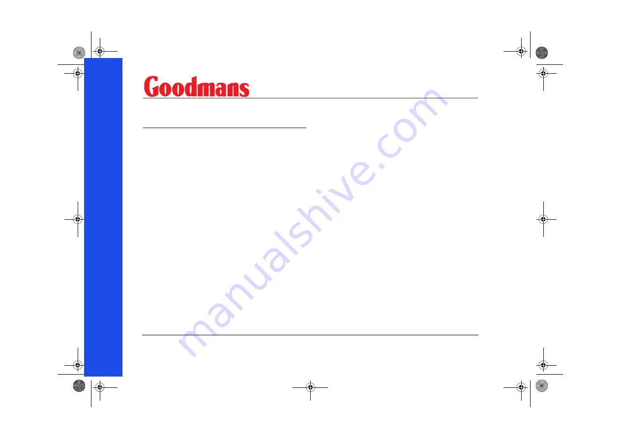 Goodmans GNAV12 User Manual Download Page 4