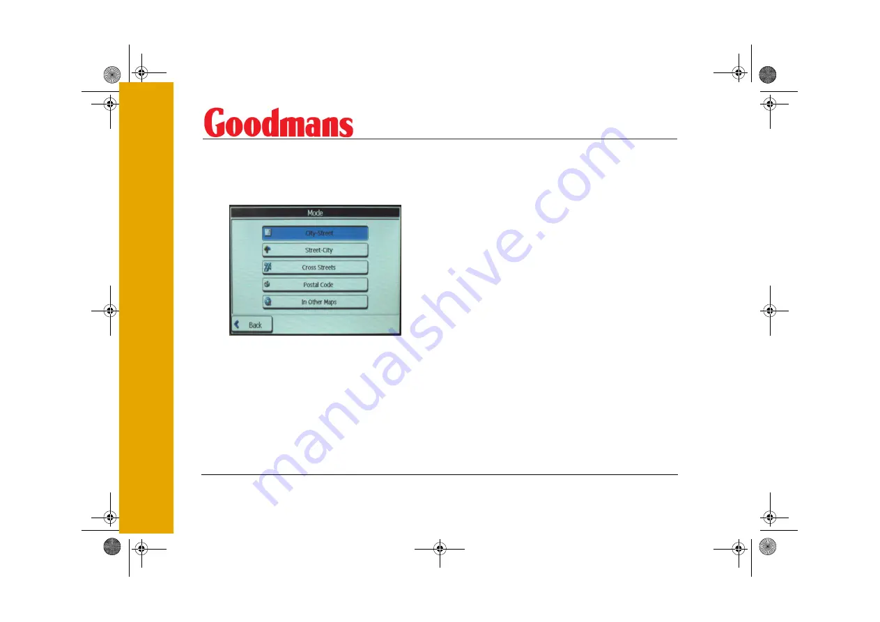 Goodmans GNAV12 User Manual Download Page 22