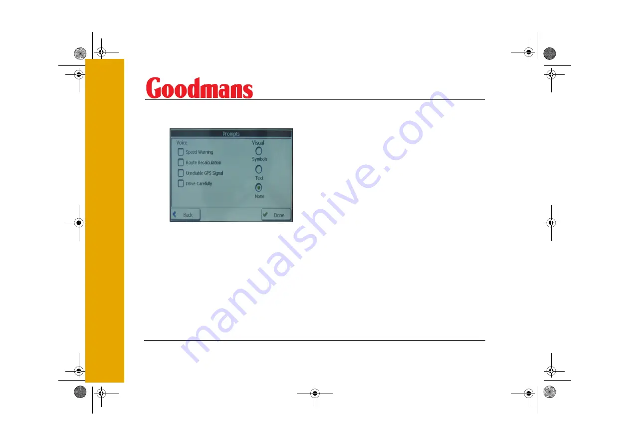 Goodmans GNAV12 User Manual Download Page 38