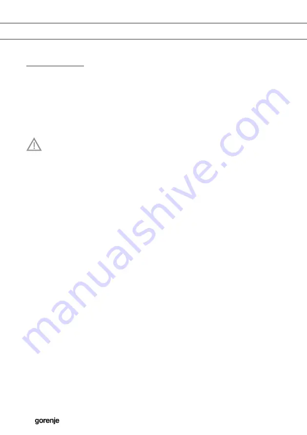 Gorenje DVG 6565 Instructions For Use Manual Download Page 4