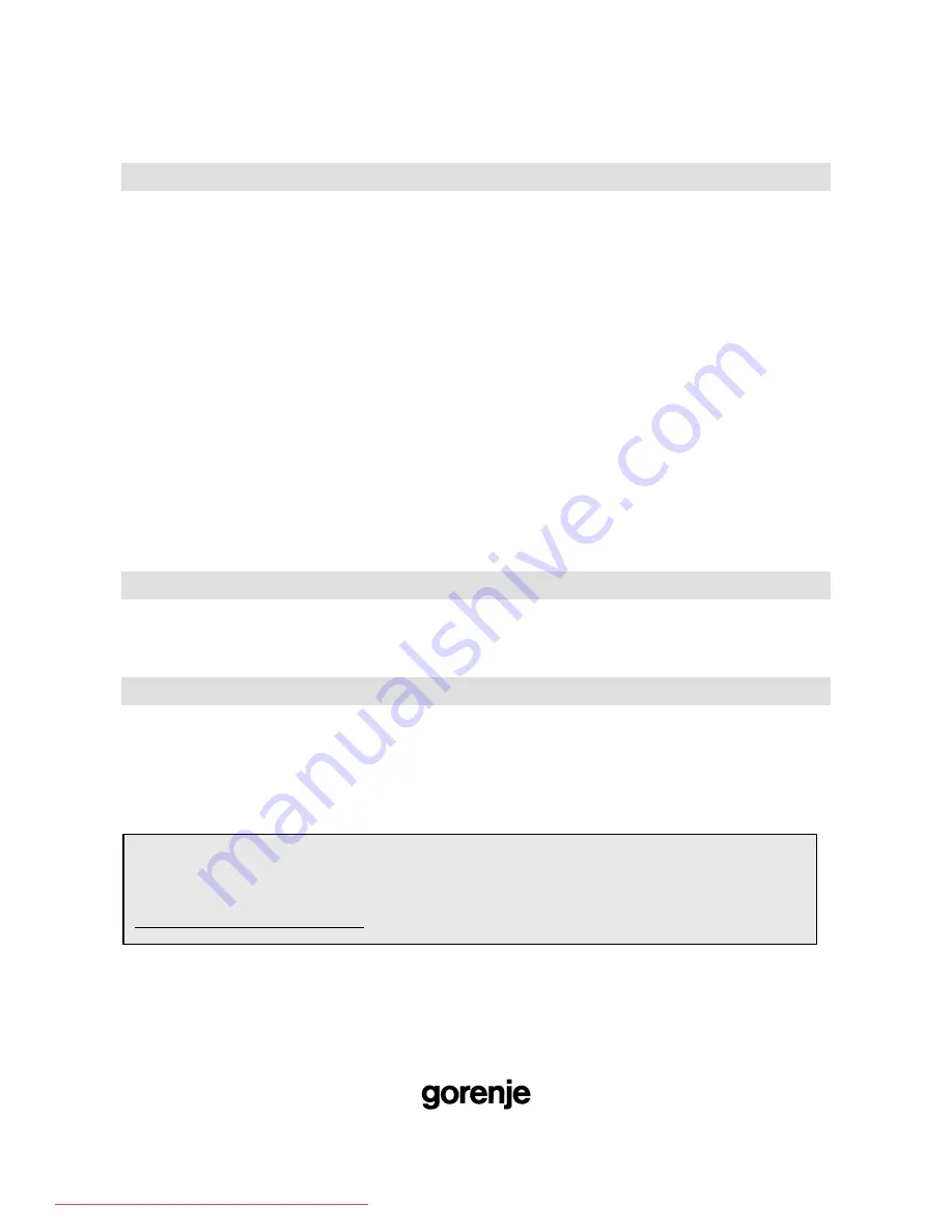 Gorenje GMO 20 DGS Instruction Manual Download Page 34