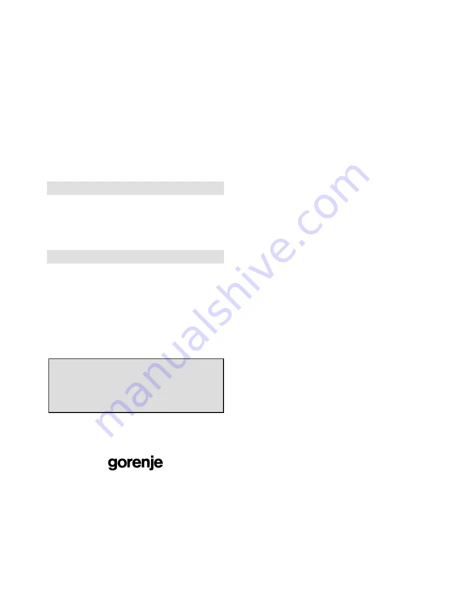 Gorenje GMO 25 ORA-ITO Instruction Manual Download Page 118