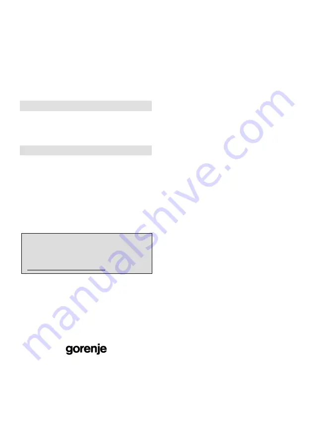 Gorenje MO 20 DGE Instruction Manual Download Page 38