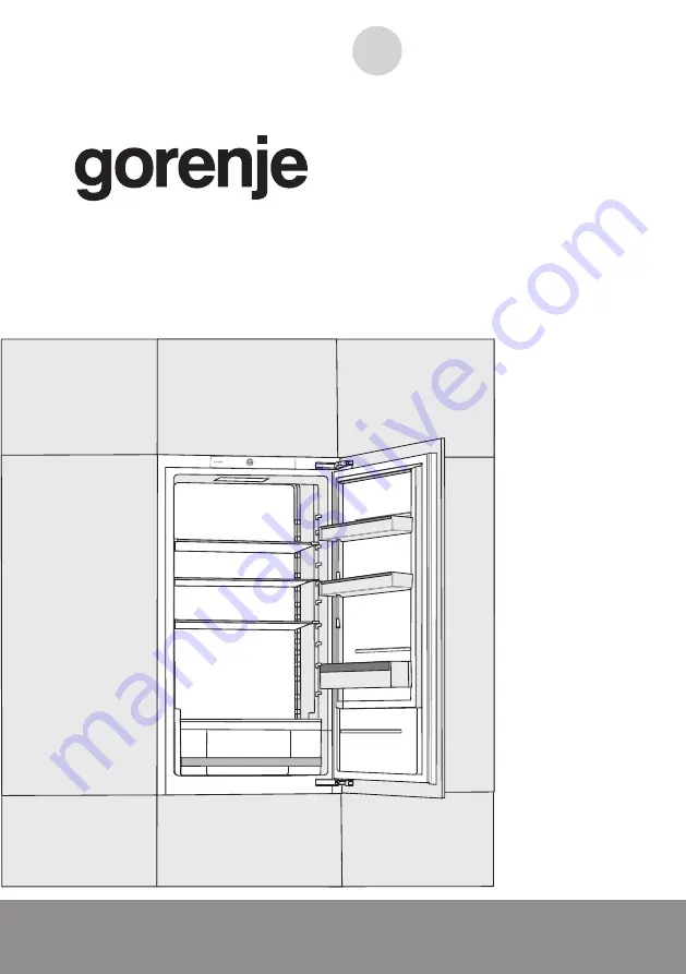 Gorenje RI4091E1UK Скачать руководство пользователя страница 1