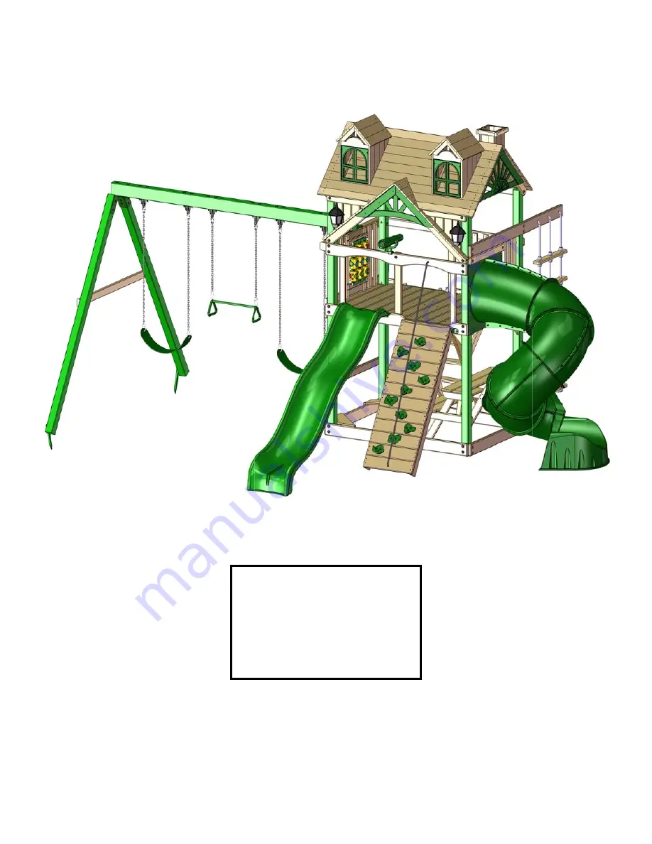 Gorilla Playsets 1500CWR Manual Download Page 9