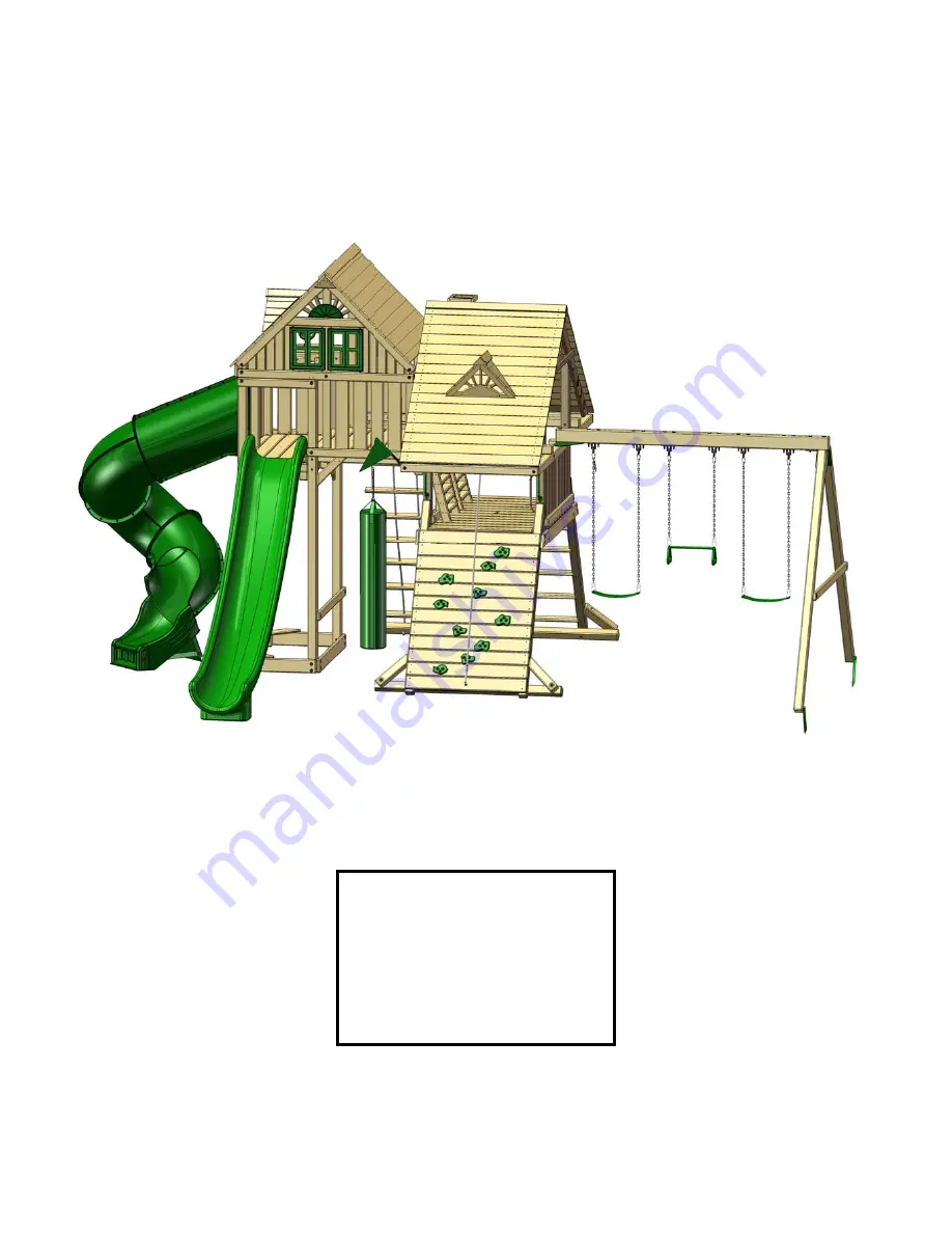 Gorilla Playsets Sun Palace Deluxe 723 Manual Download Page 9