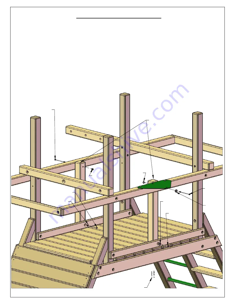 Gorilla Playsets Sun Palace Deluxe 723 Manual Download Page 59