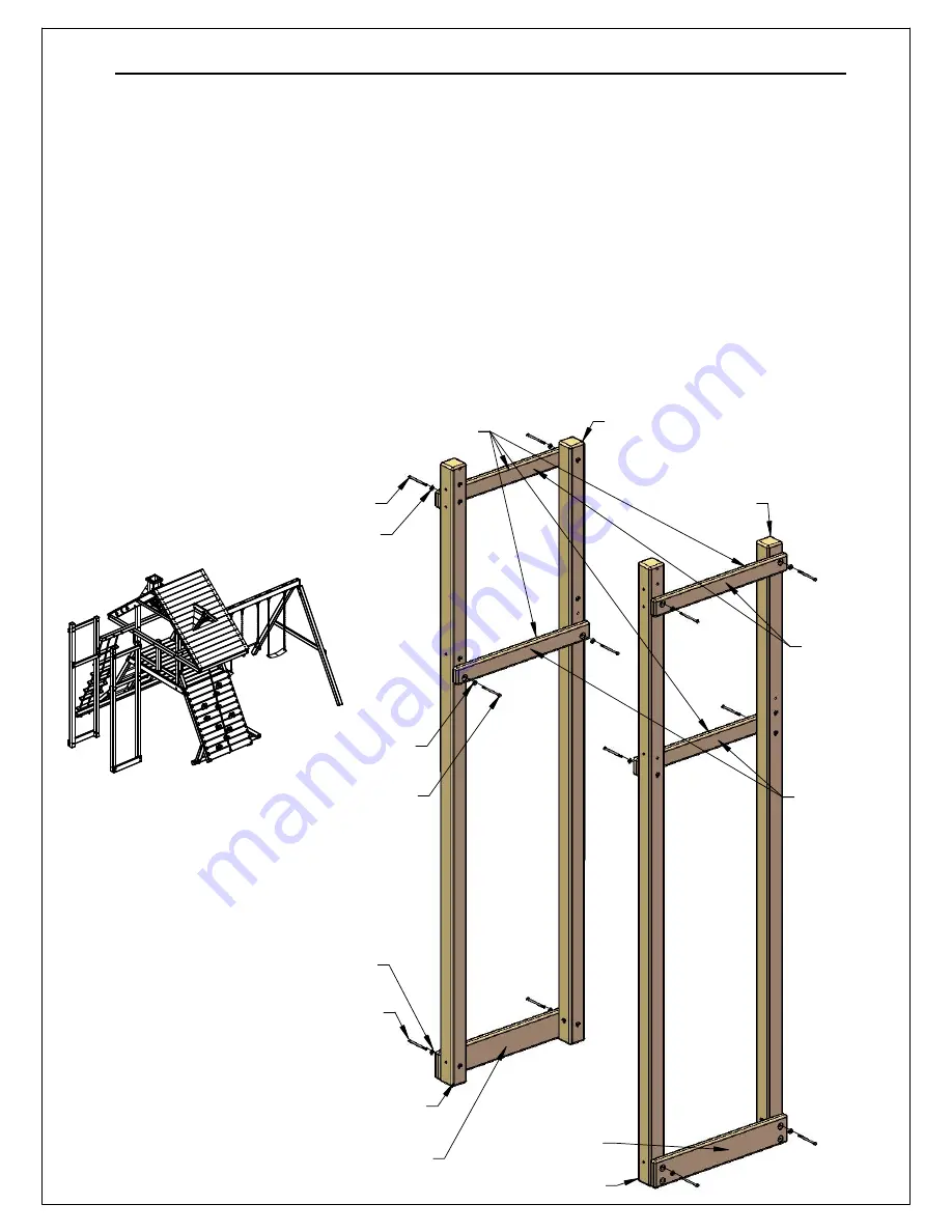 Gorilla Playsets Sun Palace Deluxe 723 Manual Download Page 108