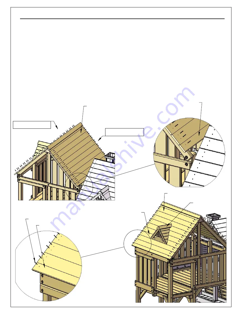 Gorilla Playsets Sun Palace Deluxe 723 Manual Download Page 134